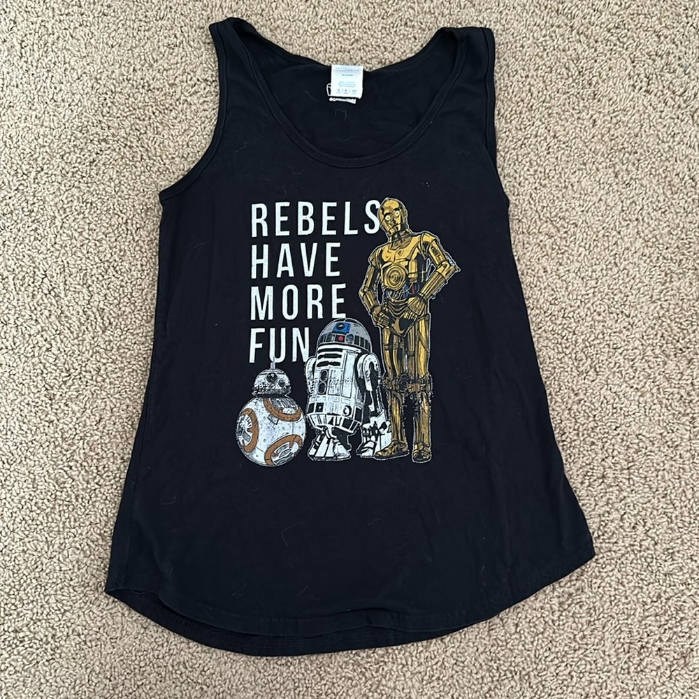 Star Wars Droids Tank Top - Size Small